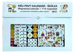 Kalendár magnetický - Školka