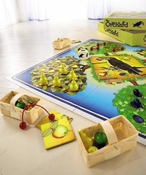 Ovocný sad-spoločenská kooperatívna hra pre deti