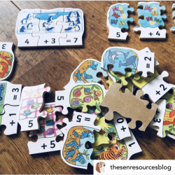 Sčítanie - drevené puzzle 30 dielov