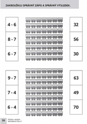 Počítam, násobim - Čísla 6-10