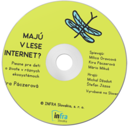 CD Majú v lese internet?