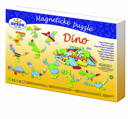 Magnetické puzzle Dinosaury