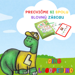 DINO  LOGOPEDINO precvičuje slov. zásobu