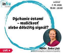 Webinár:Dýchanie ústami – maličkosť alebo dôležitý