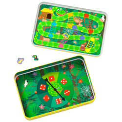 Rebríky v džungli - magnetická mini hra pre deti