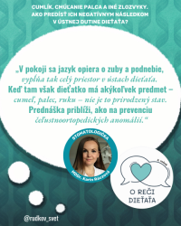 O REČI DIEŤAŤA online konferencia 3. ročník