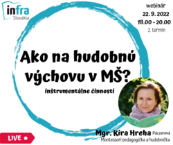 WEBINÁR:Ako na hudob. vých. v MŠ? (inštrument. č)