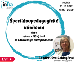 WEBINÁR:Špeciálnopedagogické minumum