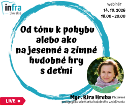 Webinár:Od tónu k pohybu- jesenné a zimné hudobné 