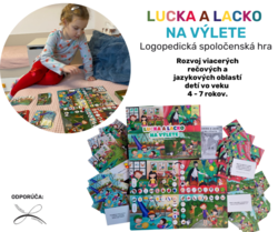 Lucka a Lacko na výlete (logopedická hra)