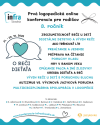 O REČI DIEŤAŤA online konferencia 3. ročník