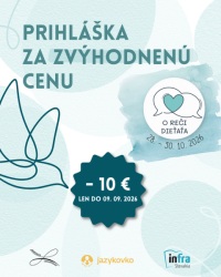 O REČI DIEŤAŤA online konferencia 4. ročník