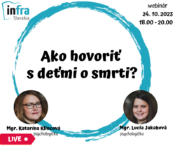 WEBINÁR: Ako hovoriť s deťmi o smrti?