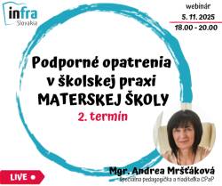 Webinár:Podporné opatrenia v školskej praxi (MŠ) 