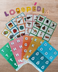 Logopedické pexesá: K, G, H, T/Ť, D/Ď