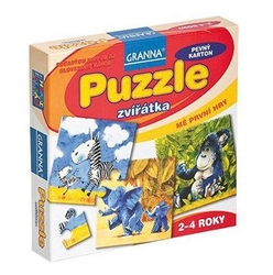 PUZZLE ZVIERATKÁ