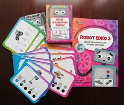Balíček: Robot Edko 2 (zošit a edupomôcka)