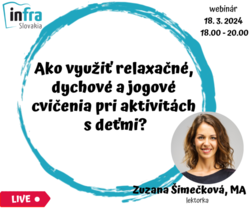 WEBINÁR:Ako využiť relaxačné, dychové a jogové cvi