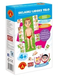 Hra školou - Skladaj ľudské telo