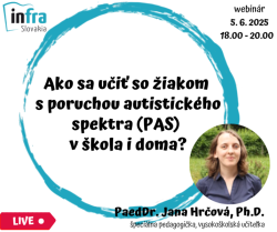 Webinár:Ako sa učiť so žiakom s PAS v škola i doma
