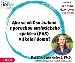 Webinár:Ako sa učiť so žiakom s PAS v škola i doma