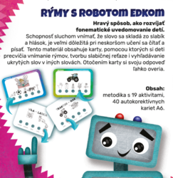 Rýmy s robotom Edkom (edupomôcka)