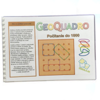 Počítanie do 1000 - predloha GeoQuadro