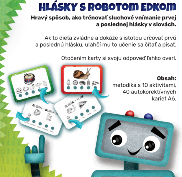 Balíček: Robot Edko 3 (zošit a edupomôcka)