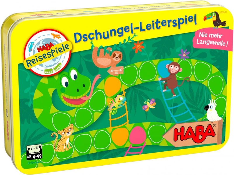Rebríky v džungli - magnetická mini hra pre deti