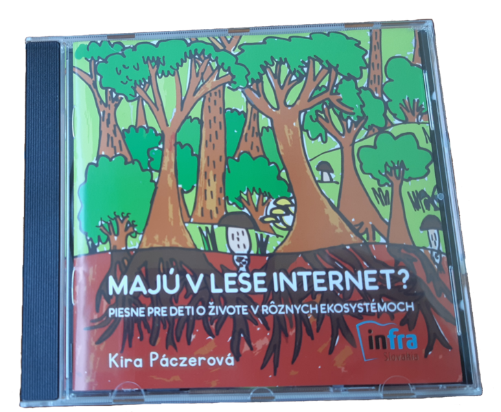 CD Majú v lese internet?
