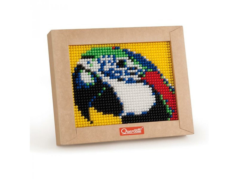 Mini Pixel Art - papagáj