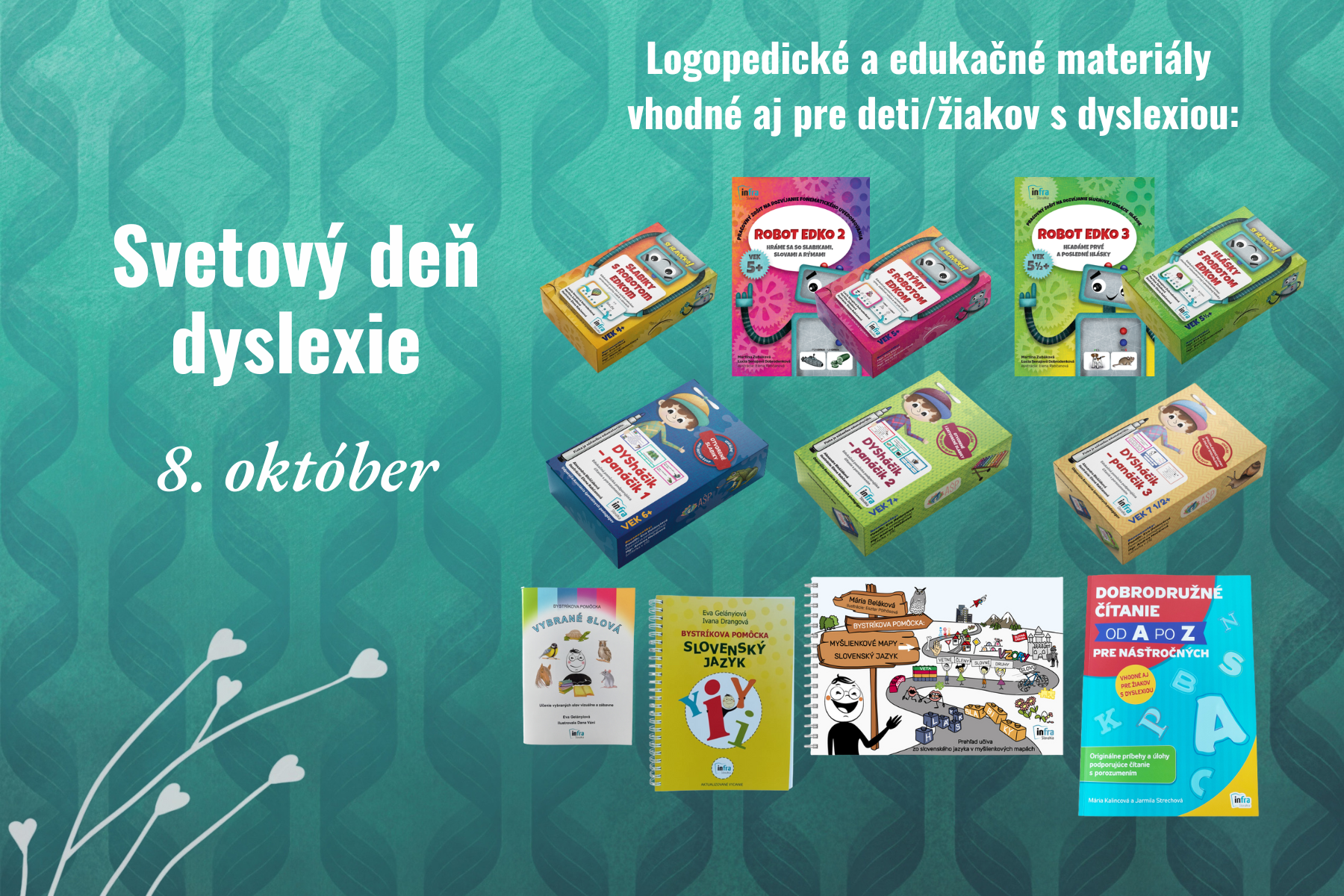 8. október = Svetový deň dyslexie