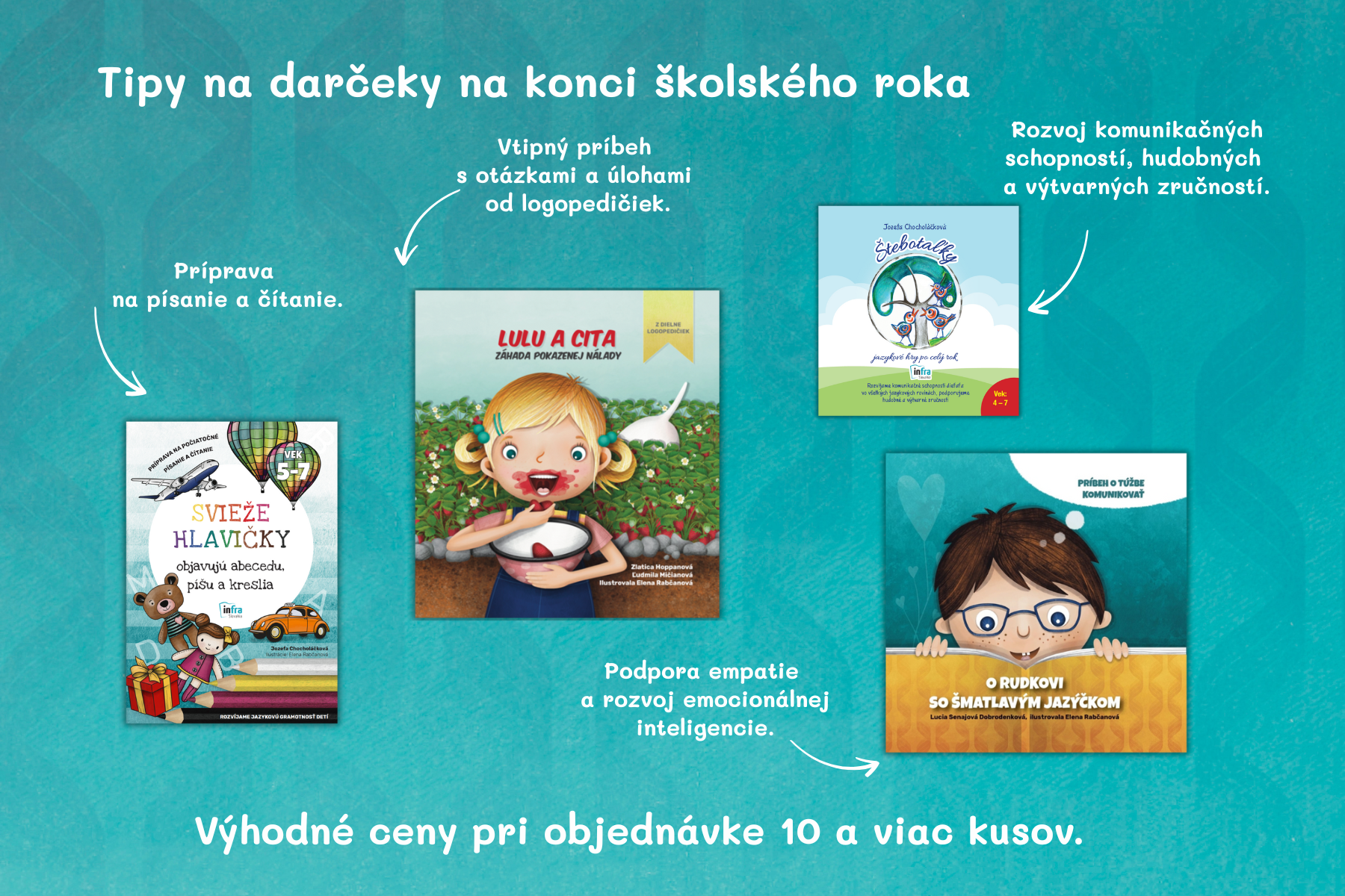 Darčeky na konci školského roka