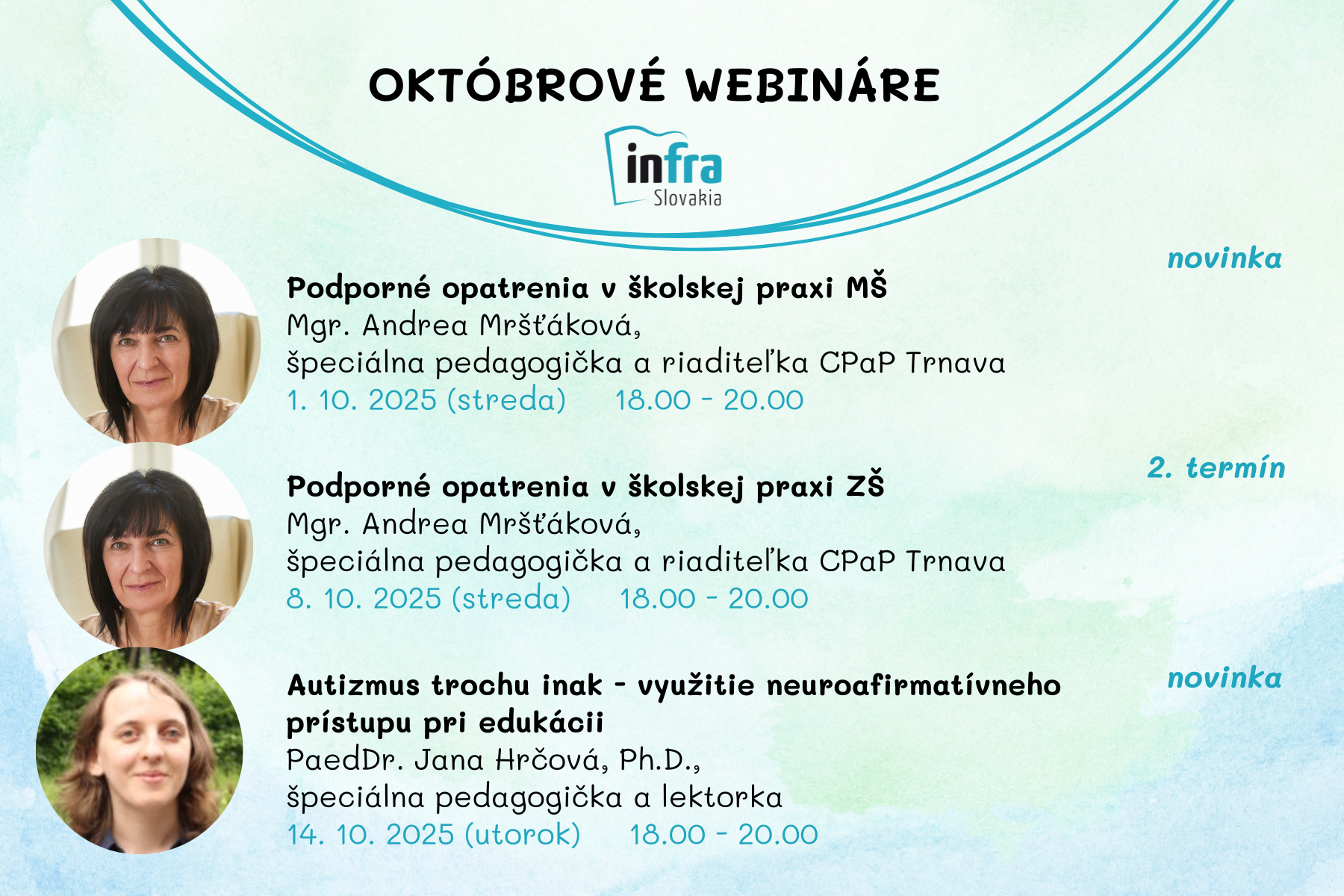 Októbrové webinár: o podporných opatreniach i o PAS