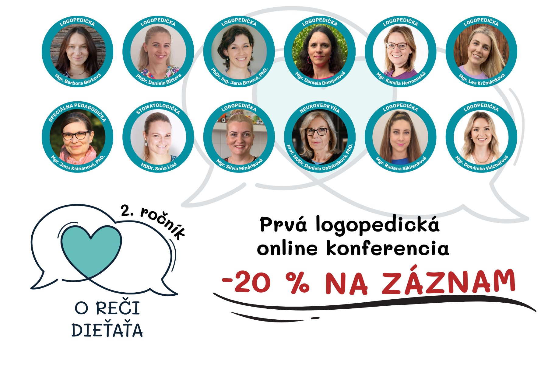 Posledná šanca pozrieť si konferenciu O REČI DIEŤAŤA 2